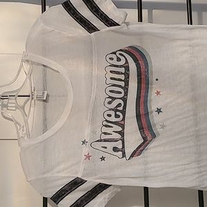 Forever 21 vintage style print baseball T